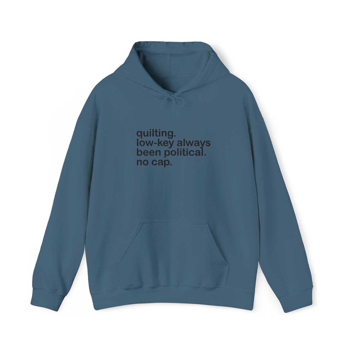 Low-key Political Unisex Embroidered Sweatshirt