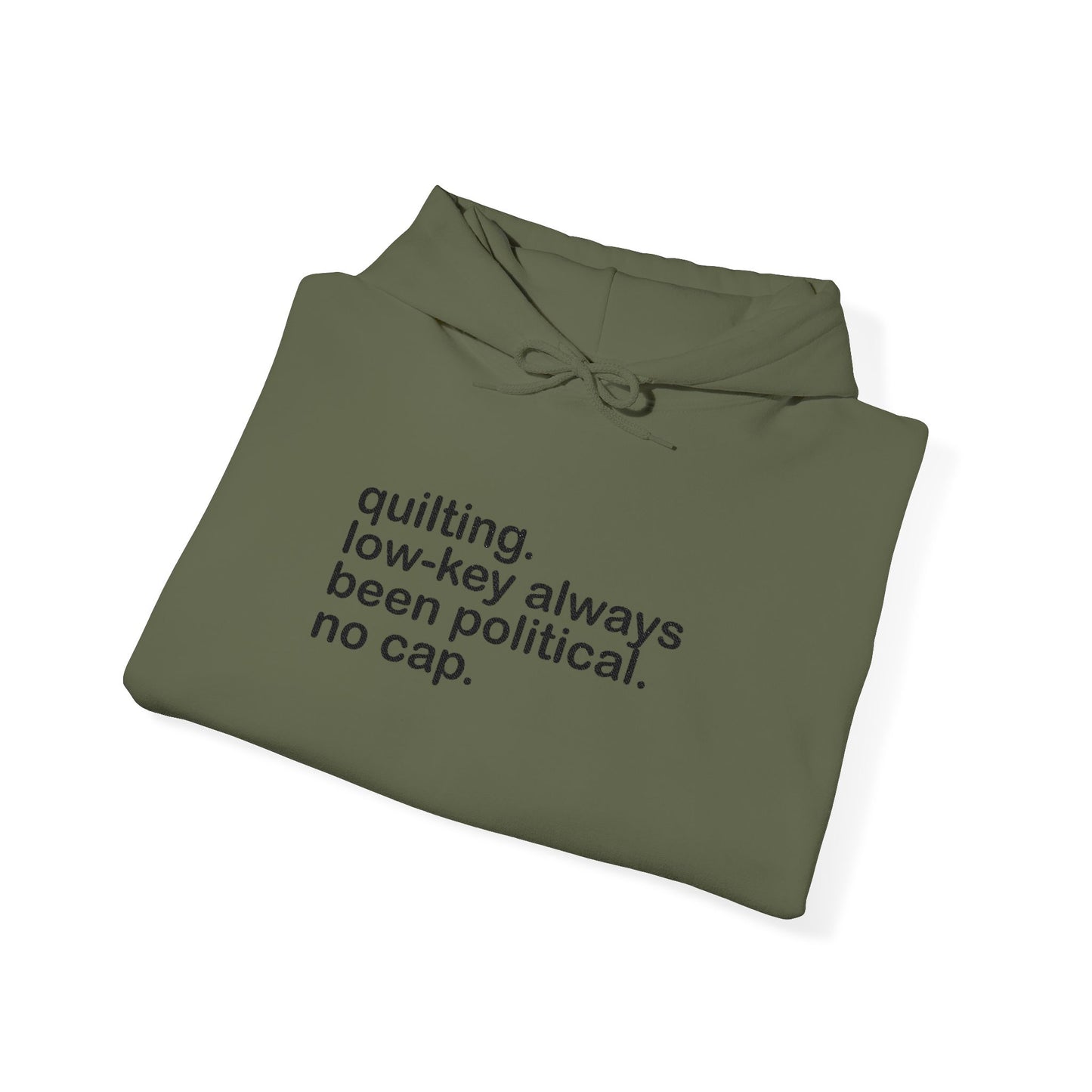 Low-key Political Unisex Embroidered Sweatshirt