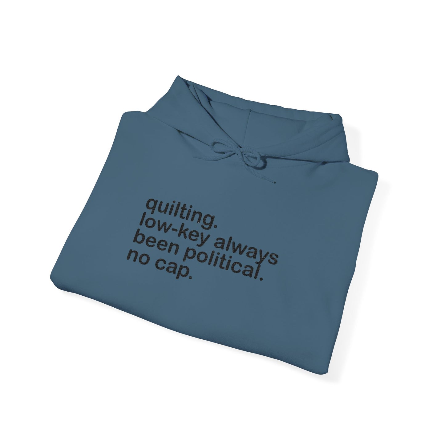 Low-key Political Unisex Embroidered Sweatshirt
