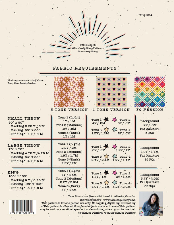 Flicker PDF Pattern