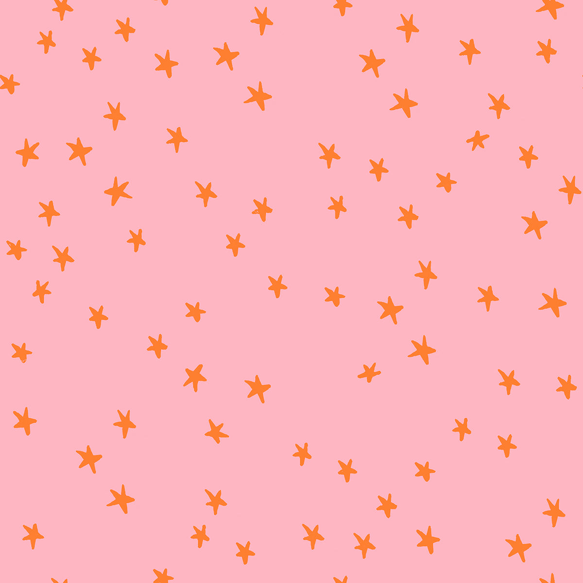 Starry Yardage - Rosebud
