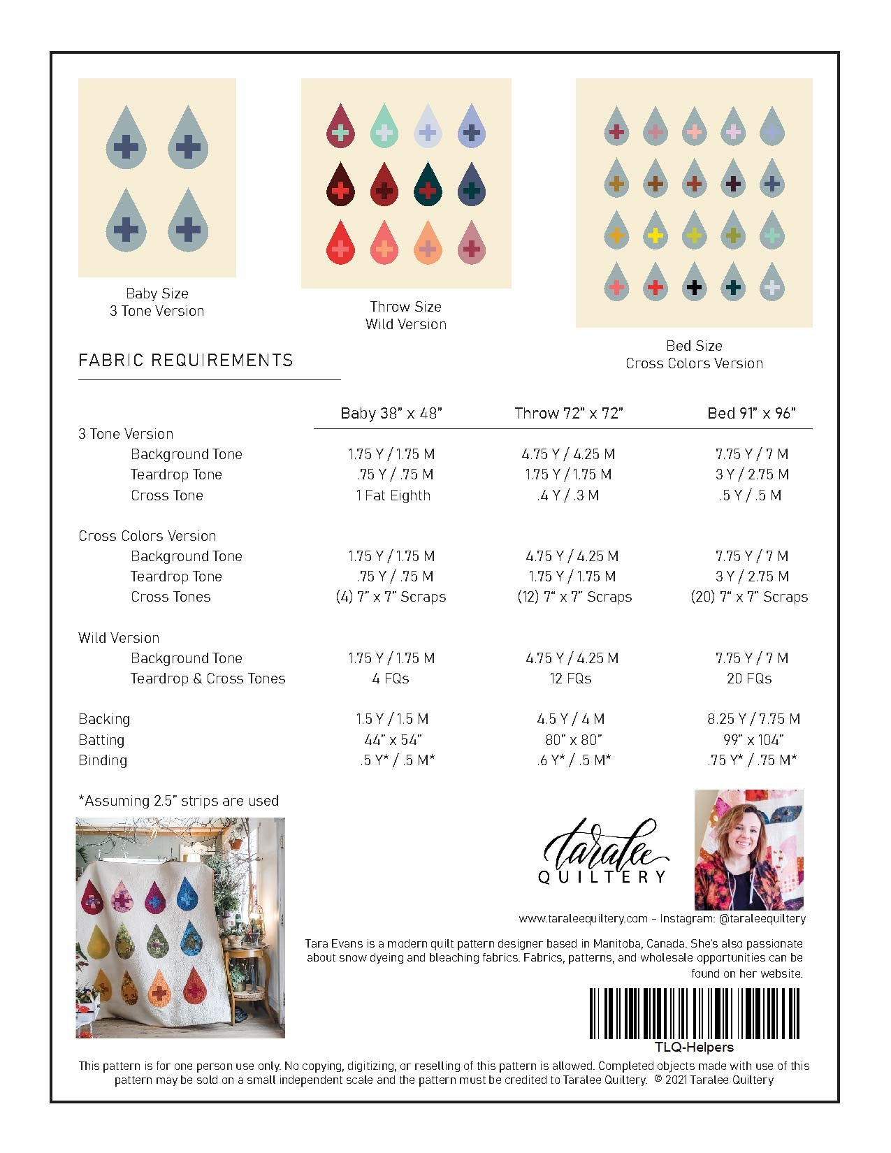 Helpers PRINTED Pattern