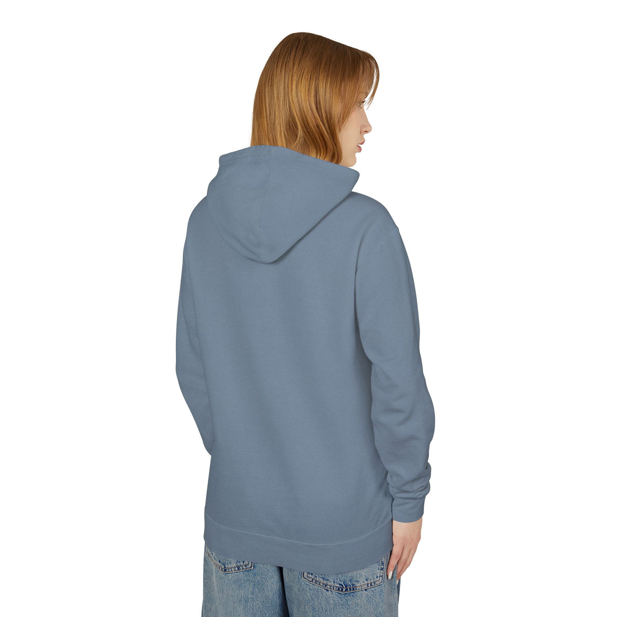 Say It With Fabric Hoodie (Various Colors with Light Blue)