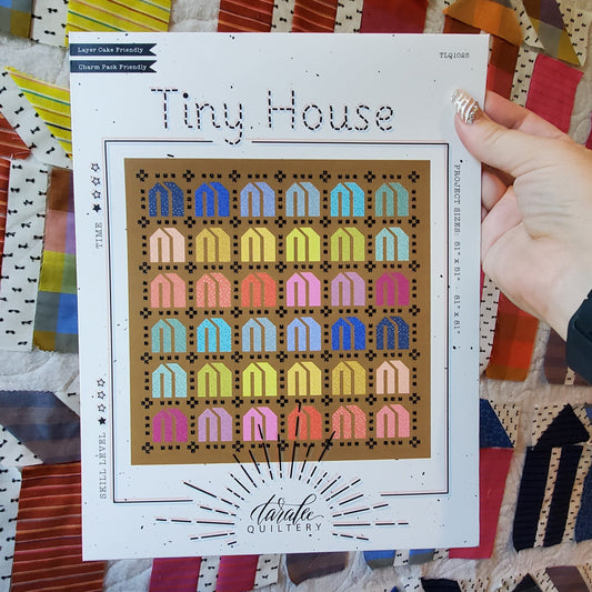 Tiny House PRINTED Pattern (with Acrylic Templates)