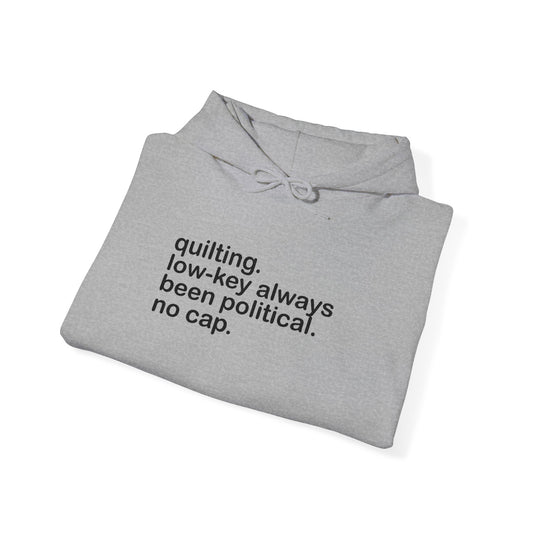 Low-key Political Unisex Embroidered Sweatshirt