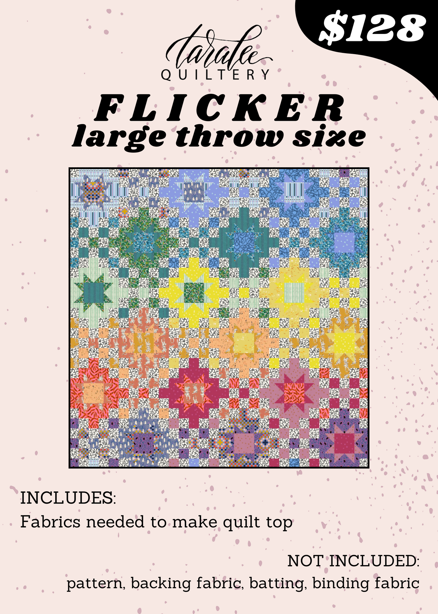 Flicker Kit - Large Throw (White Background)