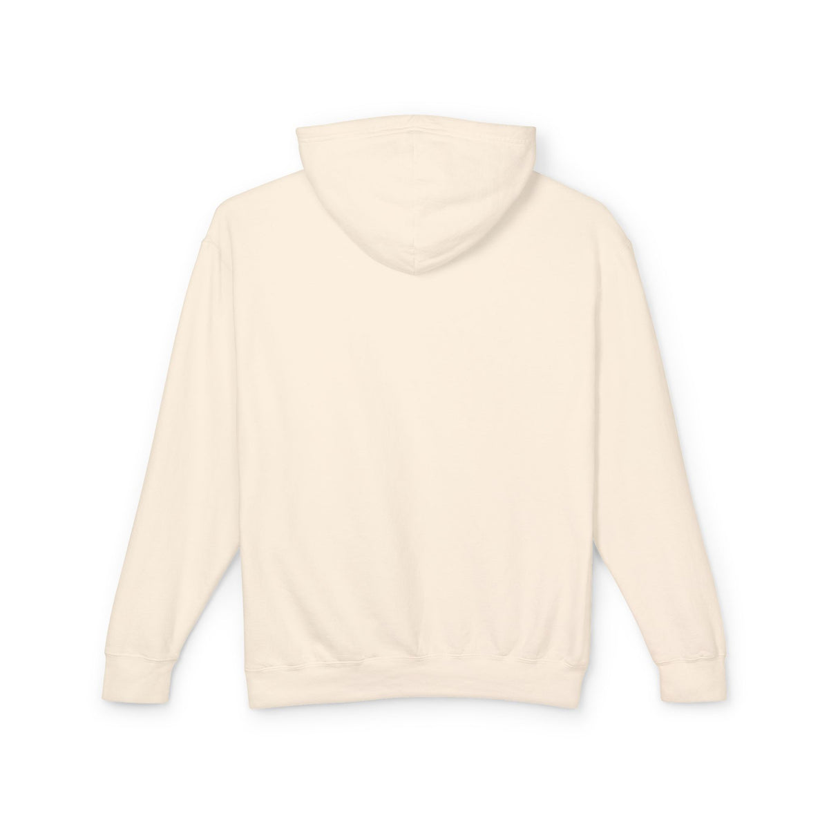 Say It With Fabric Hoodie (Cream with Black)