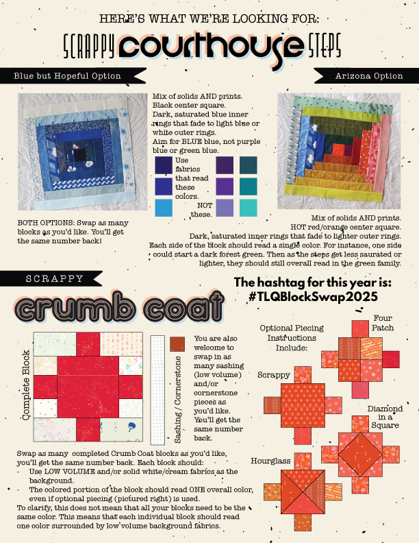 2025 Block Swap! SCHS and Crumb Coat