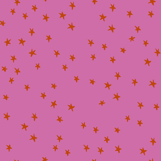 Starry Yardage - Heliotrope