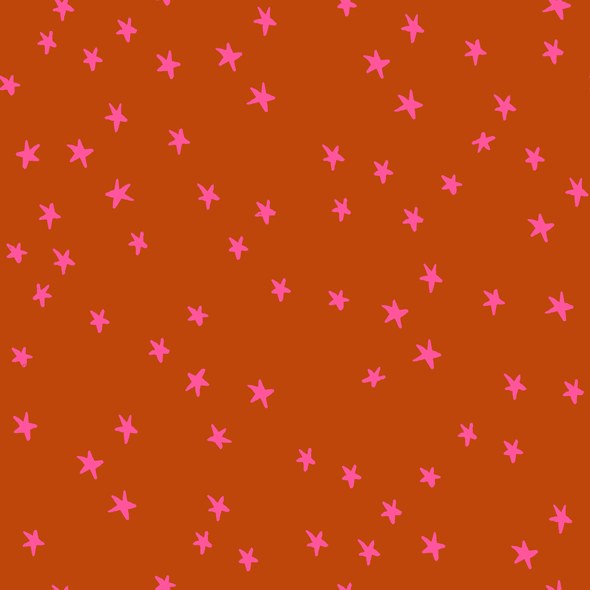Starry Yardage - Cayenne