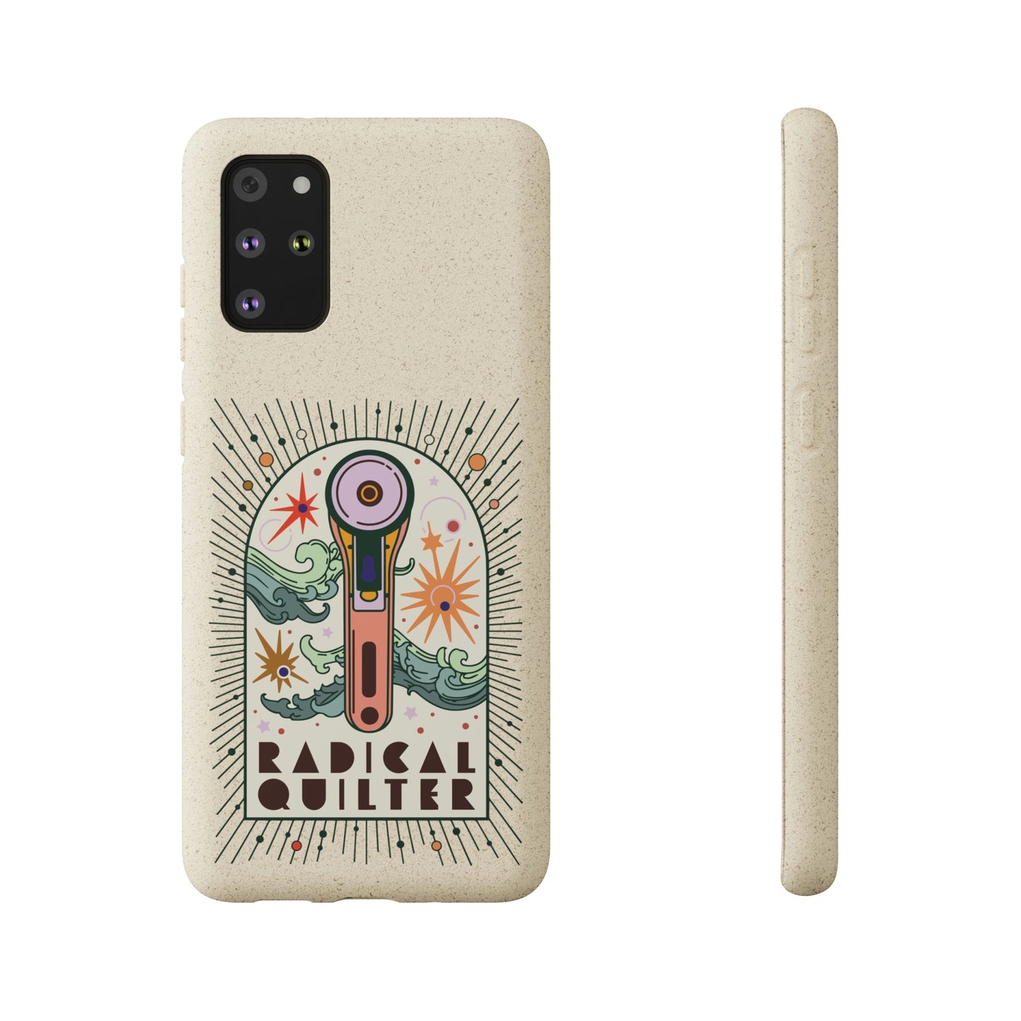 Radical Quilter Biodegradable Phone Case