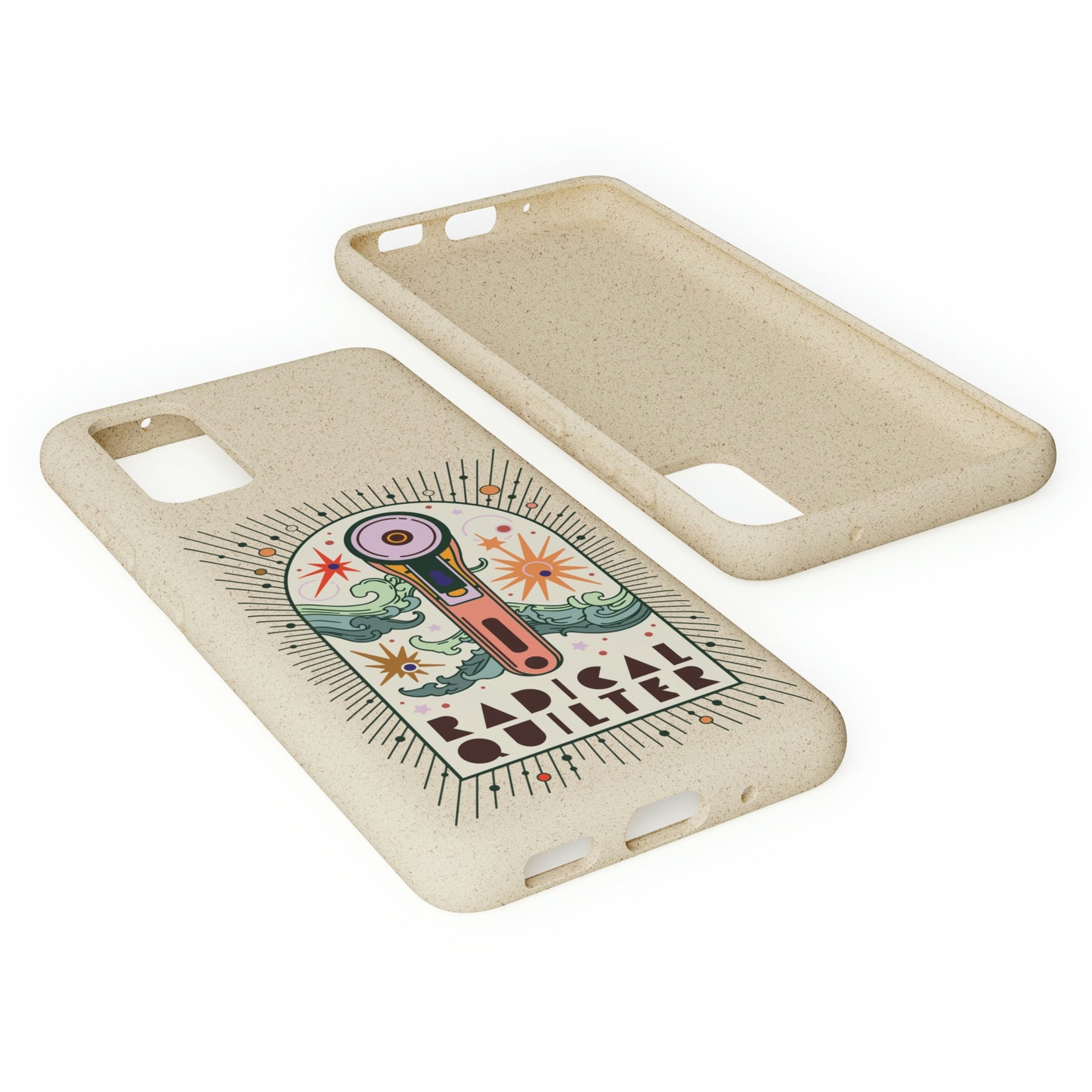 Radical Quilter Biodegradable Phone Case